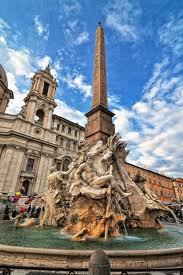 Обелиск на Пьяцца Навона в Риме