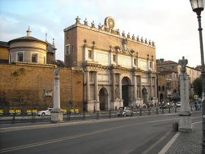Порта дель Пополо в Риме